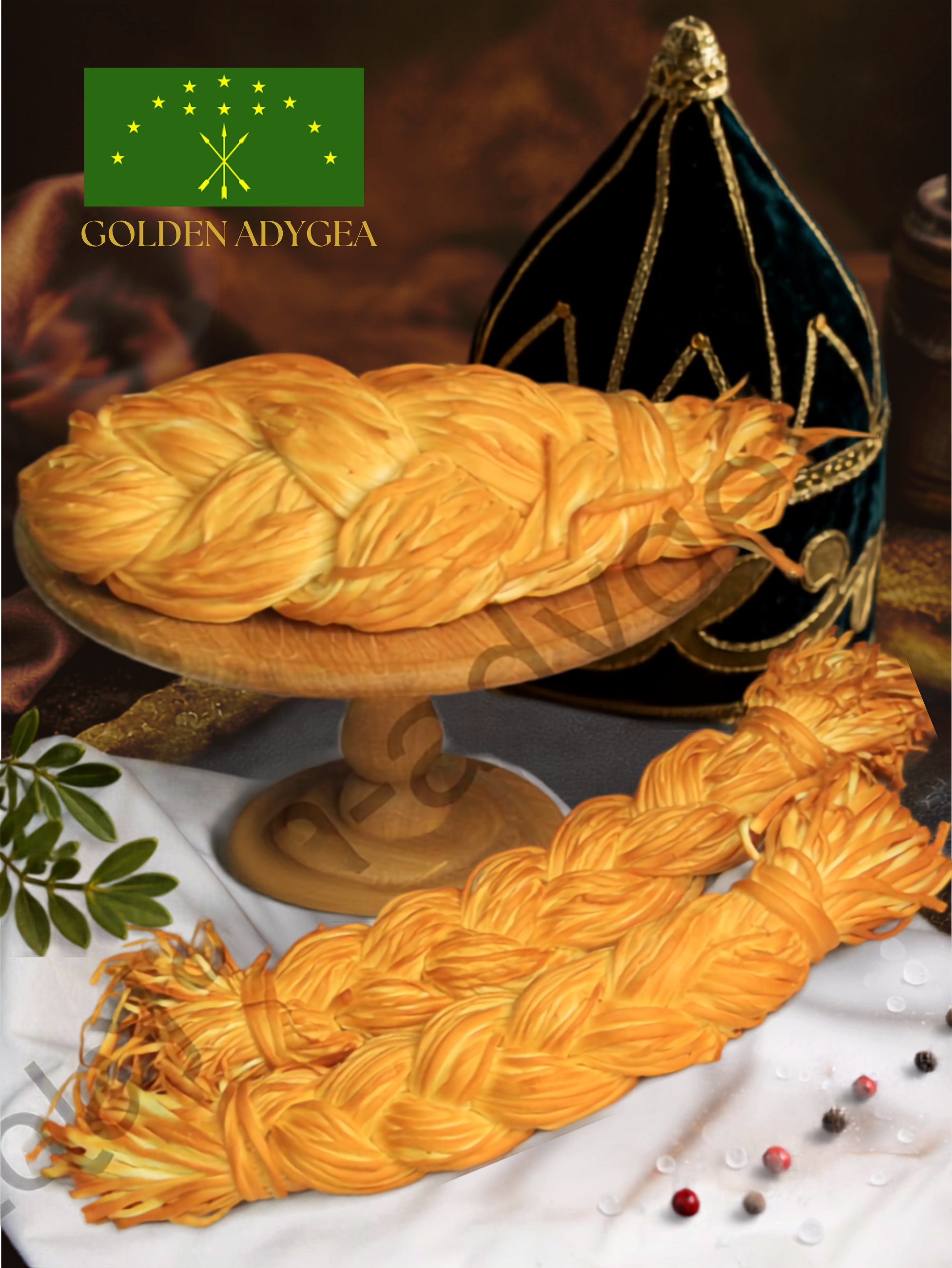 Phô mai Chechil “Kosa” hun khói cao cấp của Nga - 1kg0